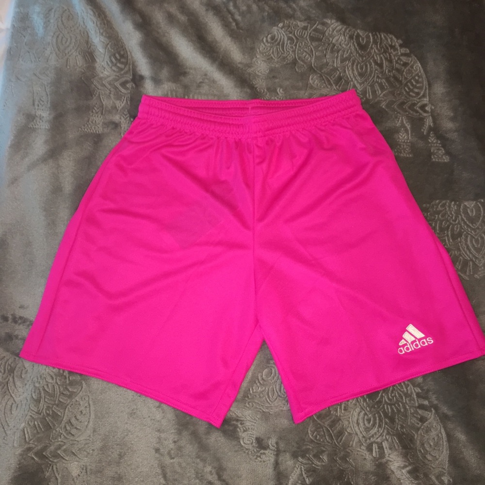 Hot Pink Adidas Athletic Shorts, NWT